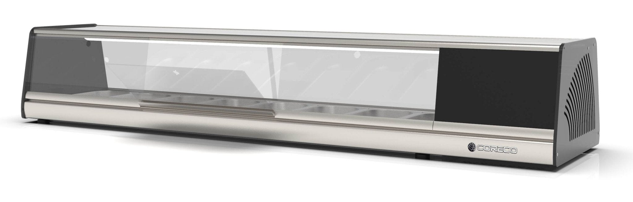 CORECO Vitrina refrigerada para tapas y pinchos autoservicio con bandejas GN1/3 BPCA - I - FrigeriaHosteleria.com