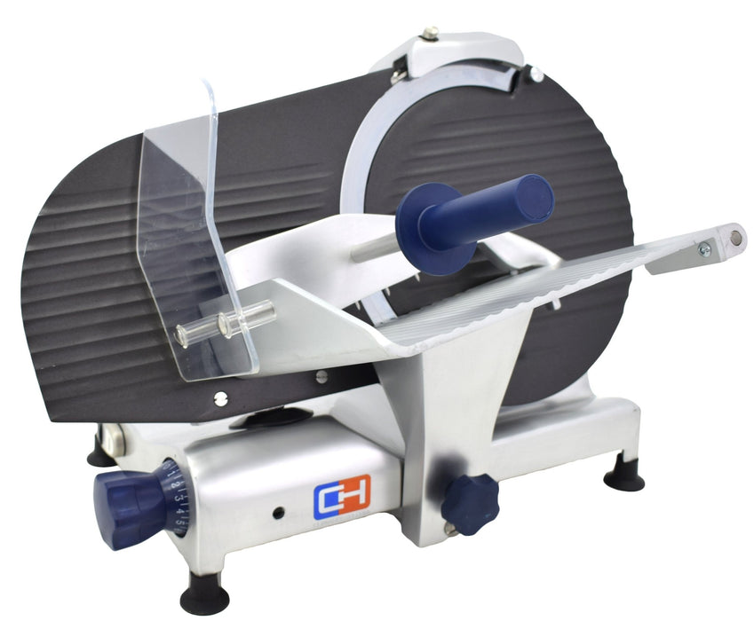 Cortadora de Embutidos Profesional PREMIUM cuchilla 300 mm Aluminio Anodizado CH300 - FPQ - FrigeriaHosteleria.com