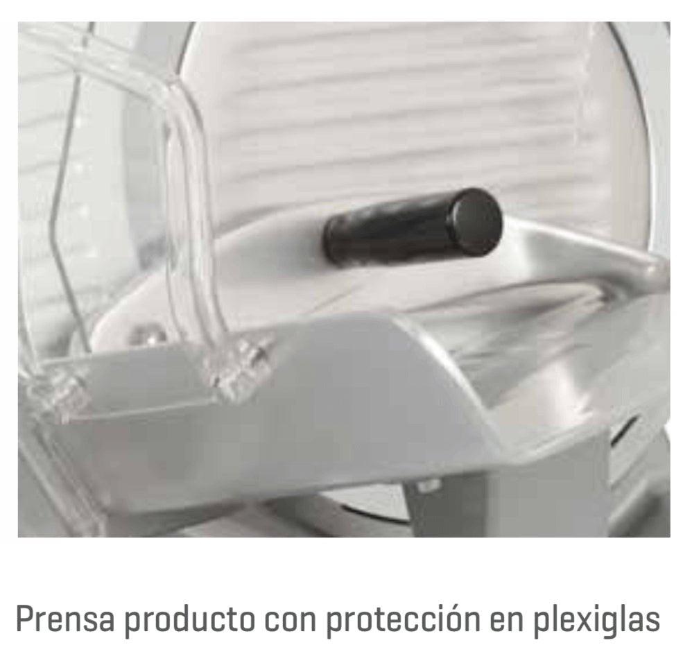 Cortadora de fiambre cuchilla 25 cm INFRICO C250S - FrigeriaHosteleria.com