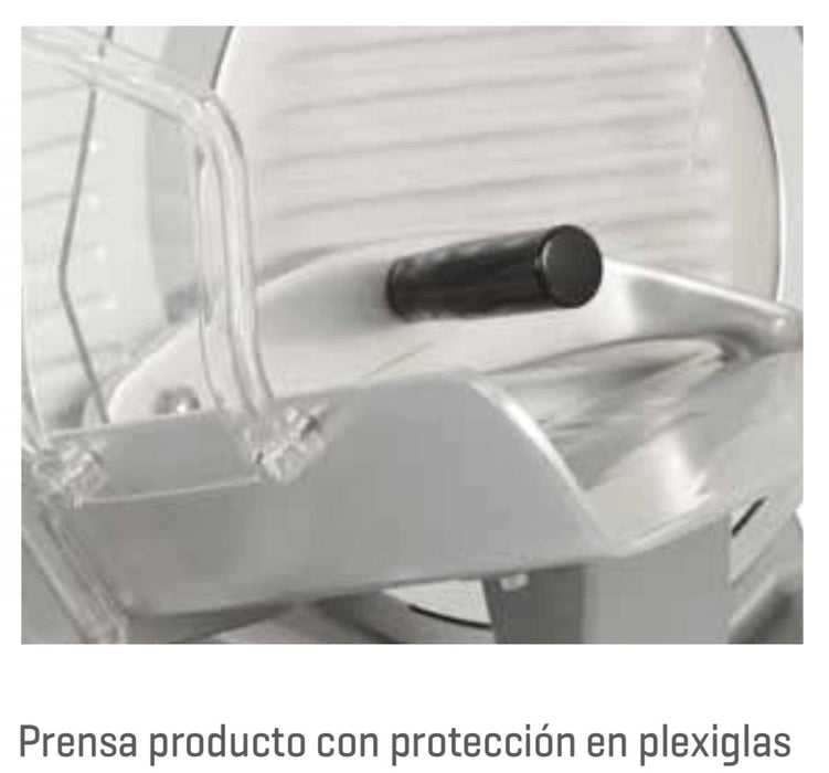 Cortadora de fiambre cuchilla 25 cm INFRICO C250SCEV - FrigeriaHosteleria.com