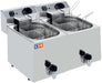 Cuecepasta Eléctrico Profesional 7+7 litros con 3+3 cestas 530x460x370h mm CP77L - FrigeriaHosteleria.com