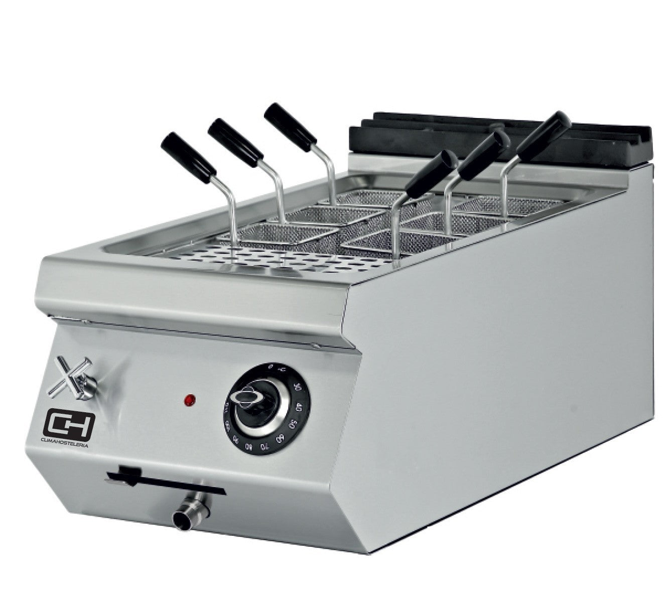 Cuecepasta eléctrico sobremesa 10,5 Litros 400x730 EMPPLS7ME010 - FrigeriaHosteleria.com