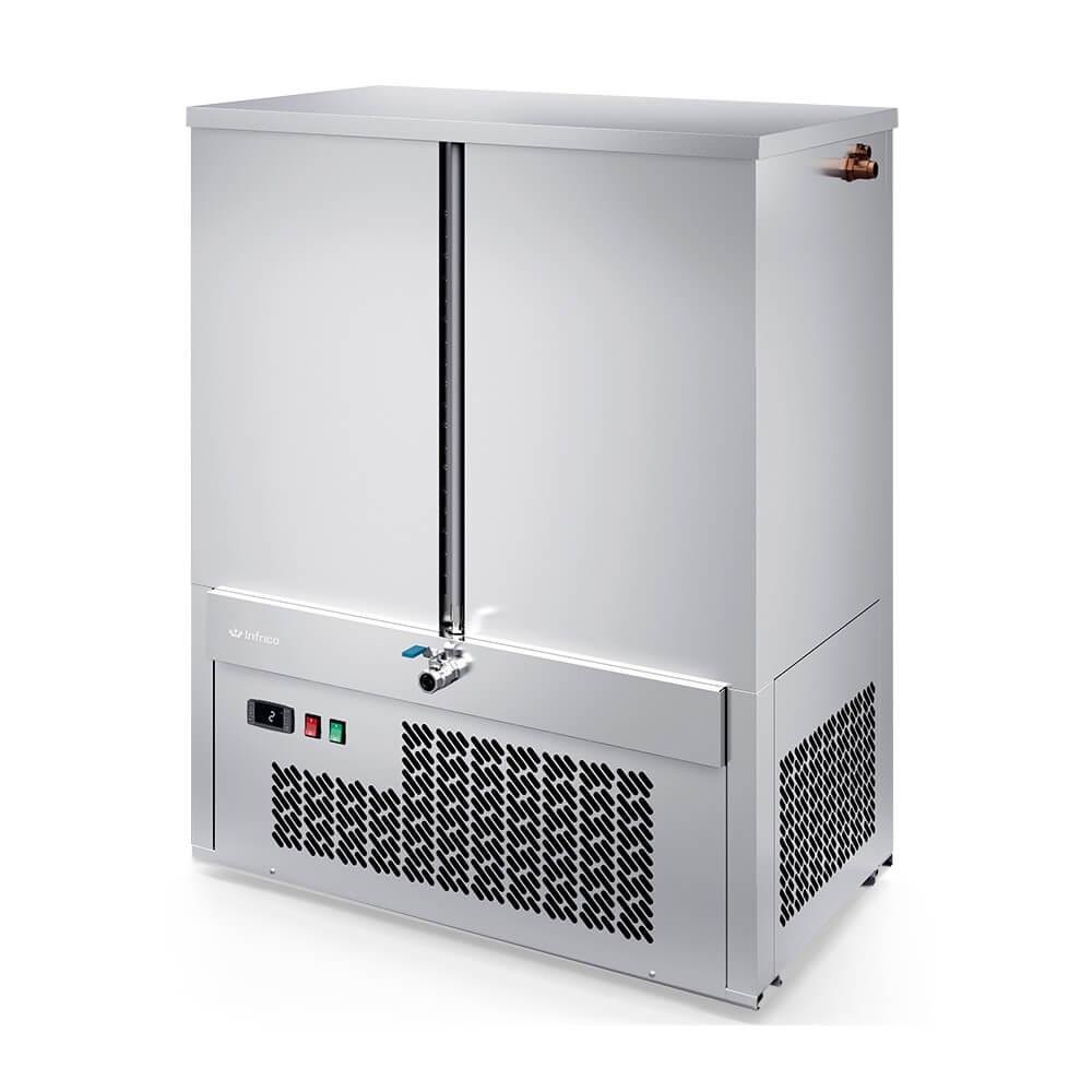Enfriador de agua industrial vertical inoxidable 180 litros INFRICO TA180II - FrigeriaHosteleria.com