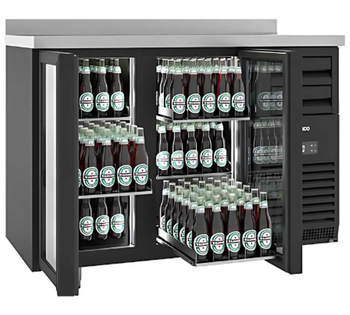Enfriador de botellas horizontal SuperCooler - 8ºC 440 litros INFRICO SPC1470