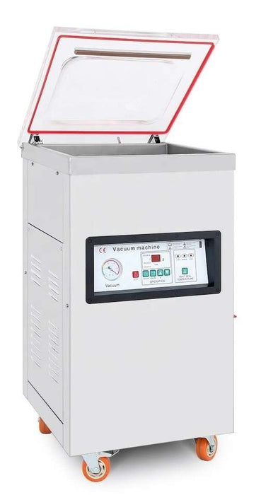 Envasadora de vacío con mueble con 2 barras soldadura de 500 mm DZ - 500F - FrigeriaHosteleria.com