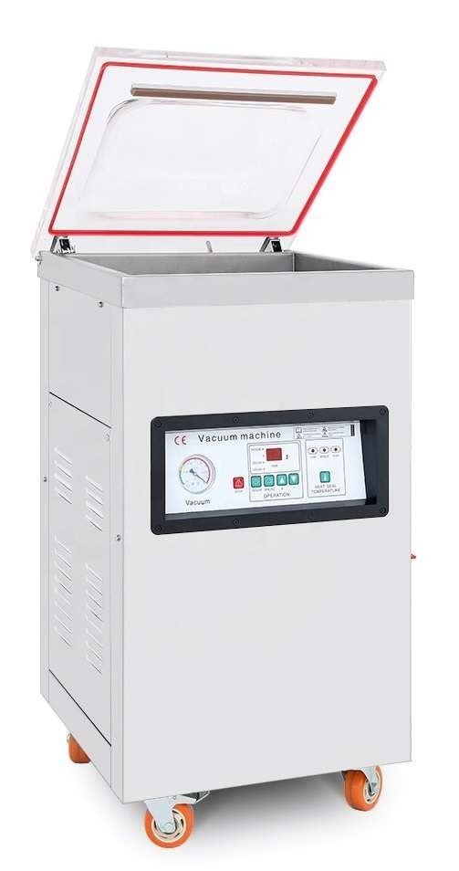 Envasadora de vacío con mueble con 2 barras soldadura de 500 mm DZ - 500F - FrigeriaHosteleria.com