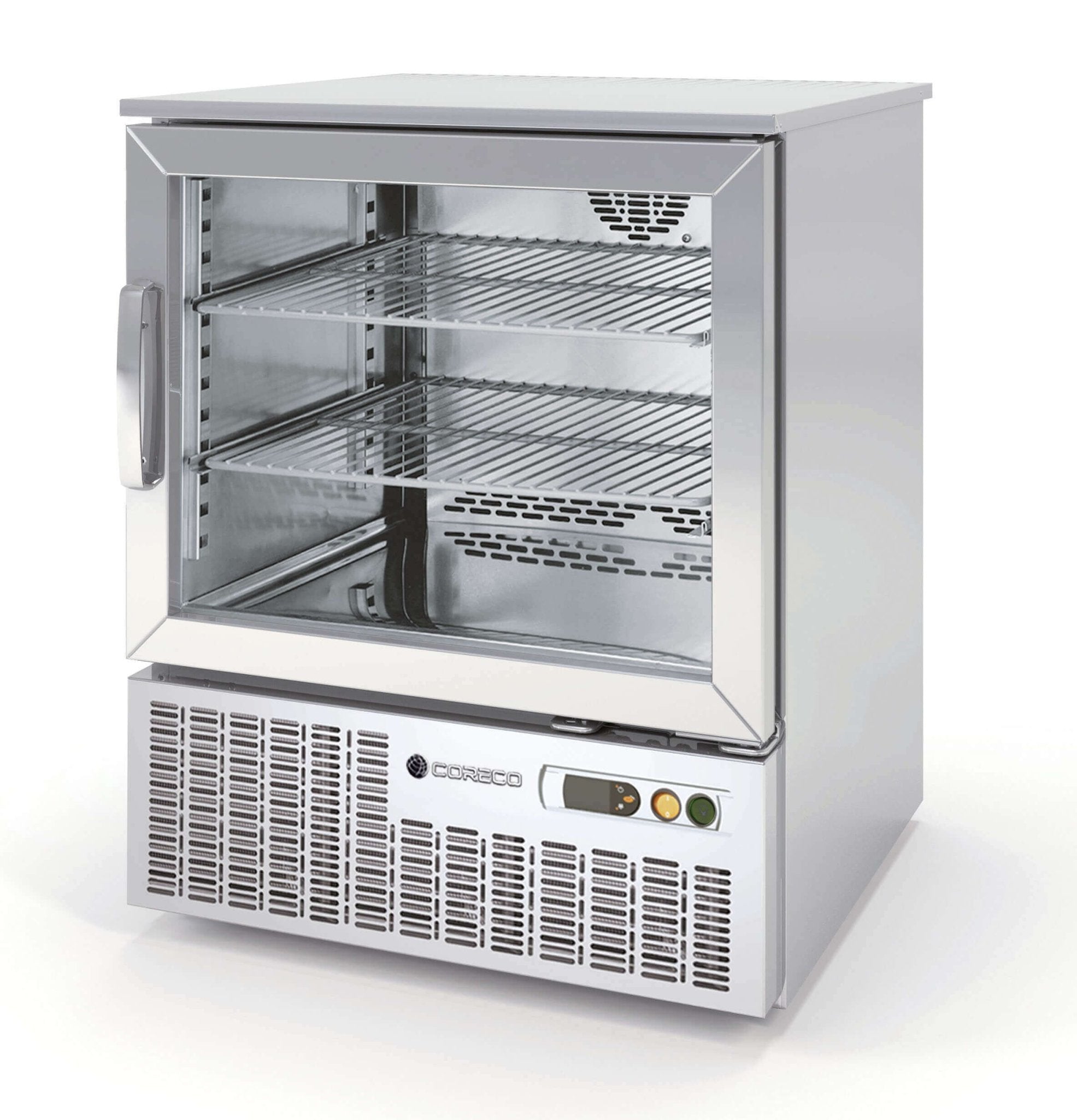 Escarchador de copas puerta cristal 125 litros CORECO ECE - 140 - FrigeriaHosteleria.com