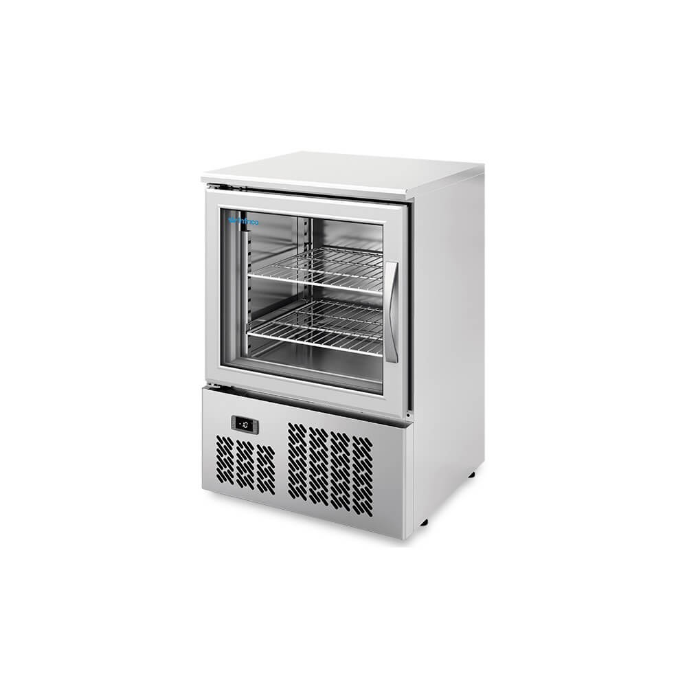 Escarchador de copas y vasos puerta cristal INFRICO ESC50CR - FrigeriaHosteleria.com