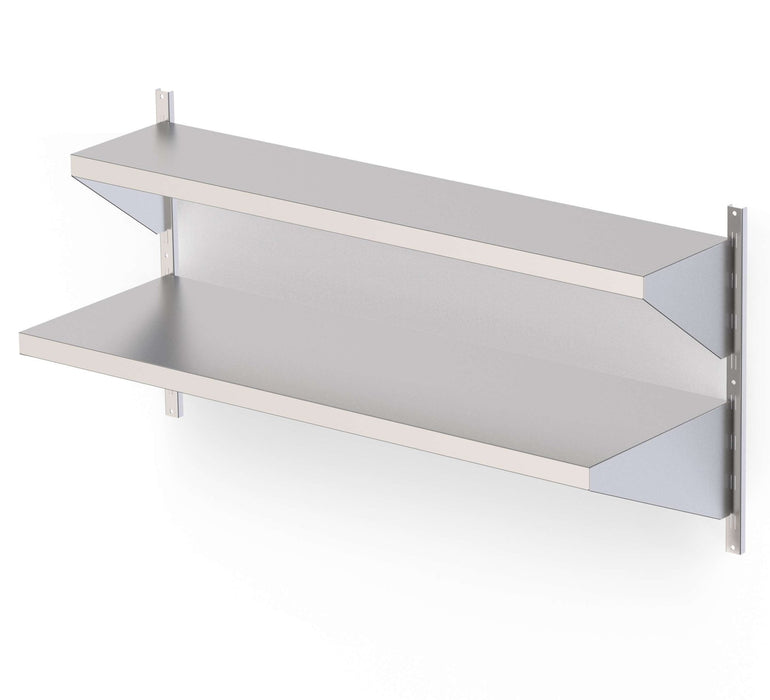 Estantería con estante liso para cremallera ancho 100 AWSFS100400 - FrigeriaHosteleria.com