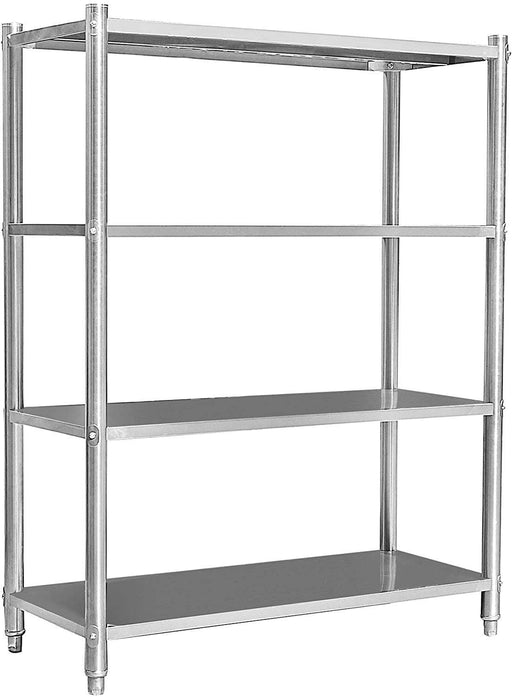 Estanteria de Pie Acero inox 4 estantes de 1200x500x1550h mm H24 - FrigeriaHosteleria.com