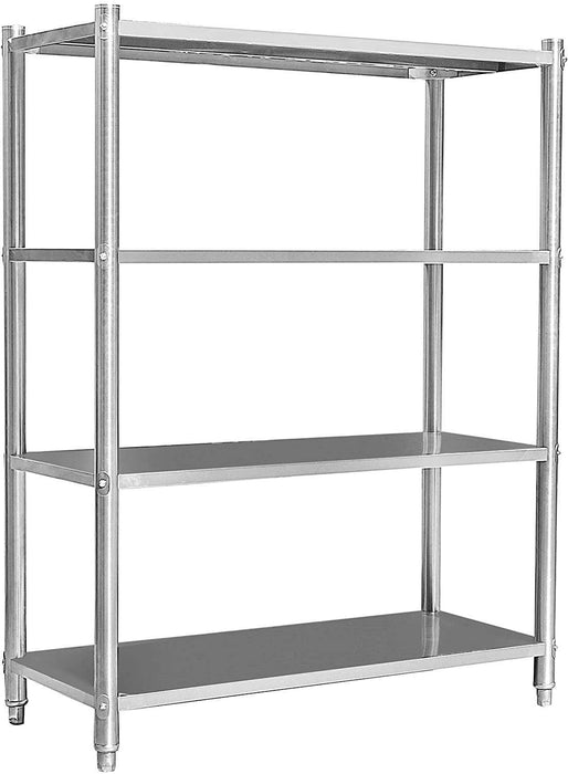 Estanteria de Pie Acero inox 4 estantes de 1200x500x1550h mm H24 - FrigeriaHosteleria.com