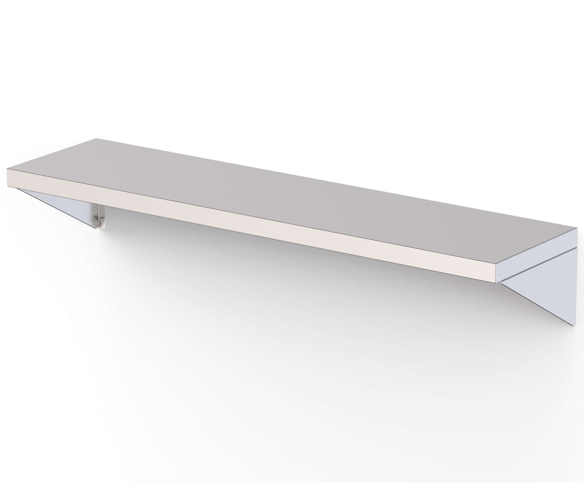 Estantería inoxidable con cartela ancho 160 WMS3163020B - FrigeriaHosteleria.com