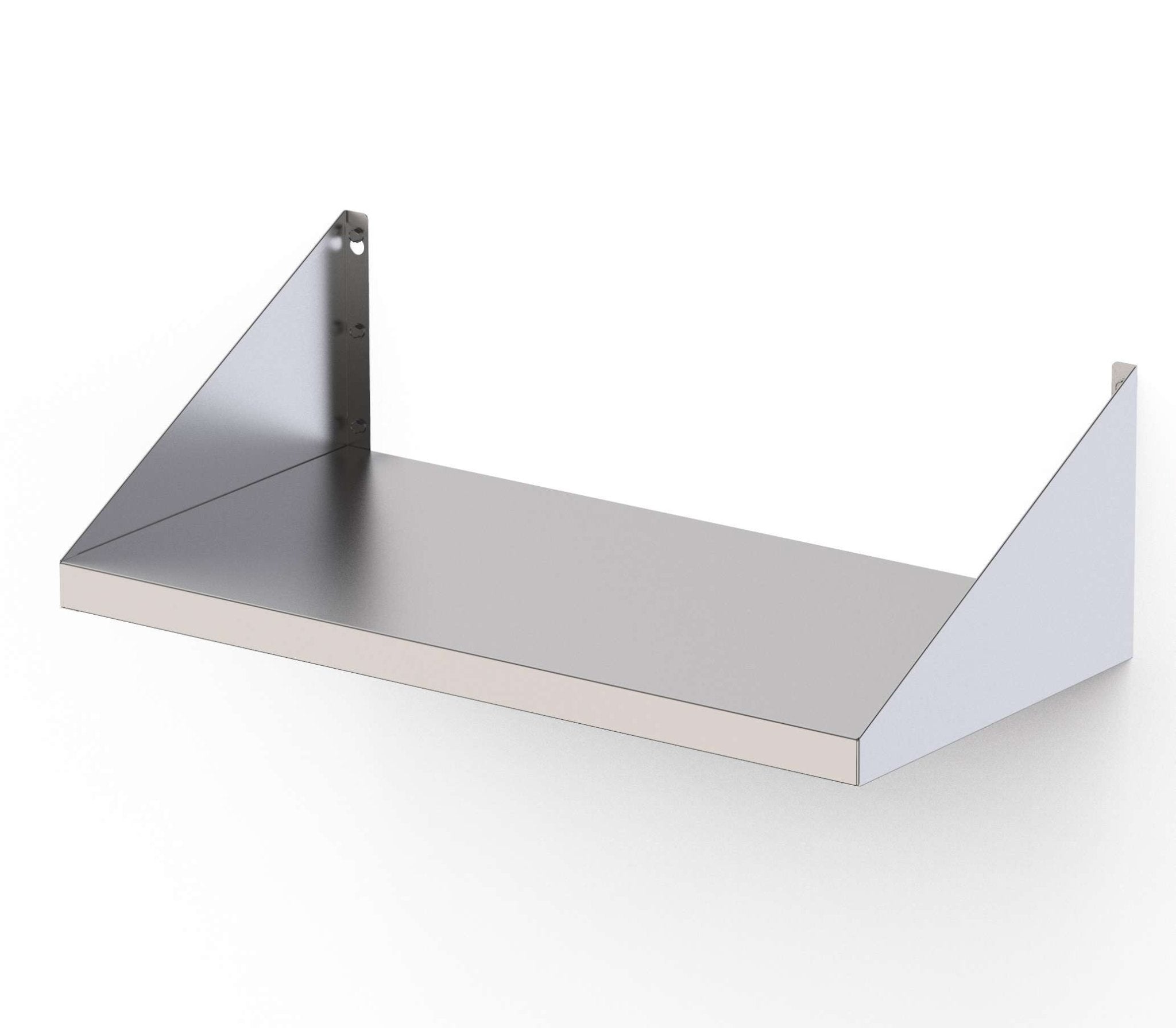 Estantería Mural Acero Inoxidable Para Microondas Fondo 400 de 600x400x250h mm WMS4064025MW - FrigeriaHosteleria.com