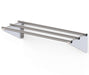 Estantería Mural Acero Inoxidable Tubo Redondo Fondo 400 de 600x400x200h mm WMS20640200 - FrigeriaHosteleria.com
