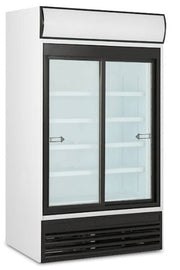 Expositor botellero refrigerado 2 puertas corredera 700 litros Masquefrío TG 1200 S - FrigeriaHosteleria.com