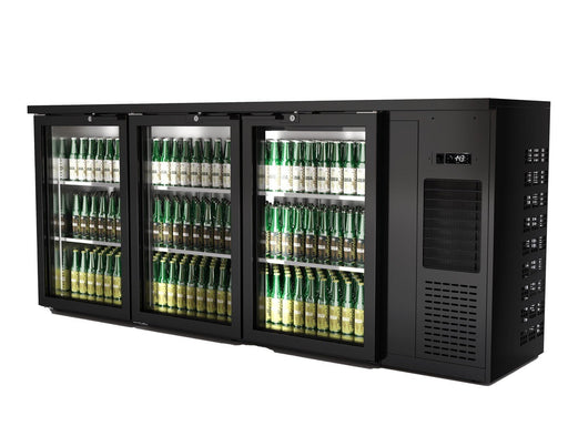 Expositor botellero refrigerado 3 puertas capacidad 575 botellas ancho 200 CMRV - 3 - FrigeriaHosteleria.com