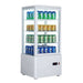 Expositor botellero refrigerado 4 caras cristal XC78L - B - FrigeriaHosteleria.com