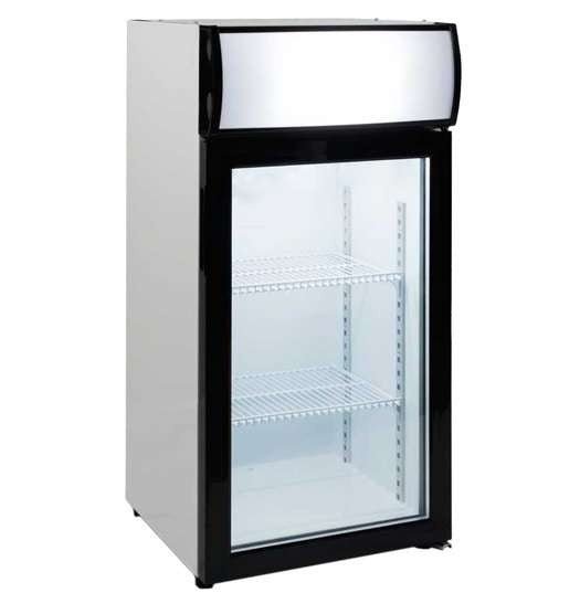 Expositor congelación sobremesa 80 litros FT - 80L - FrigeriaHosteleria.com