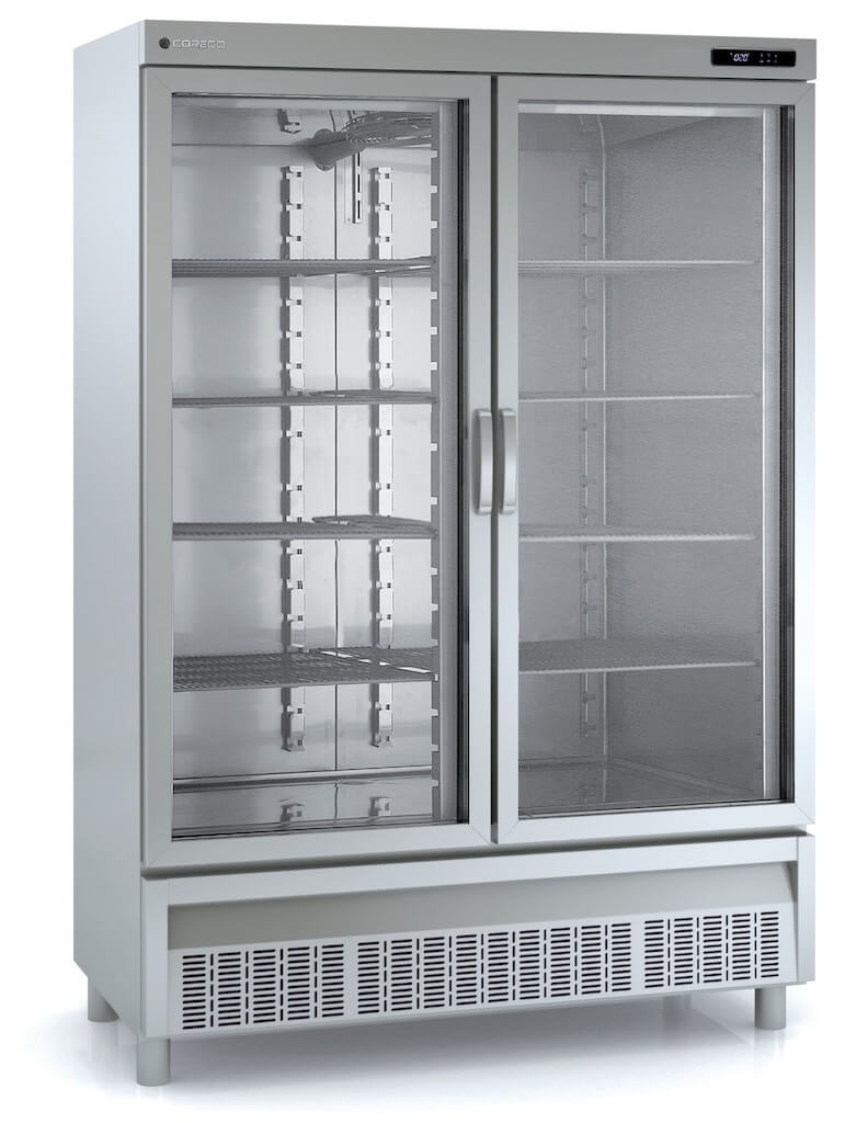 Expositor congelador 2 puertas 1200 litros CORECO ACCV - 1302 - FrigeriaHosteleria.com