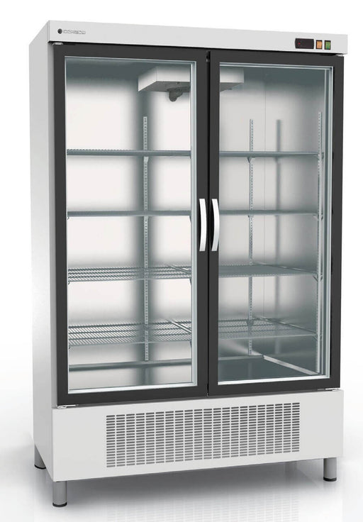 Expositor congelador 2 puertas abatibles 1200 litros CORECO EBC - 1302 - FrigeriaHosteleria.com