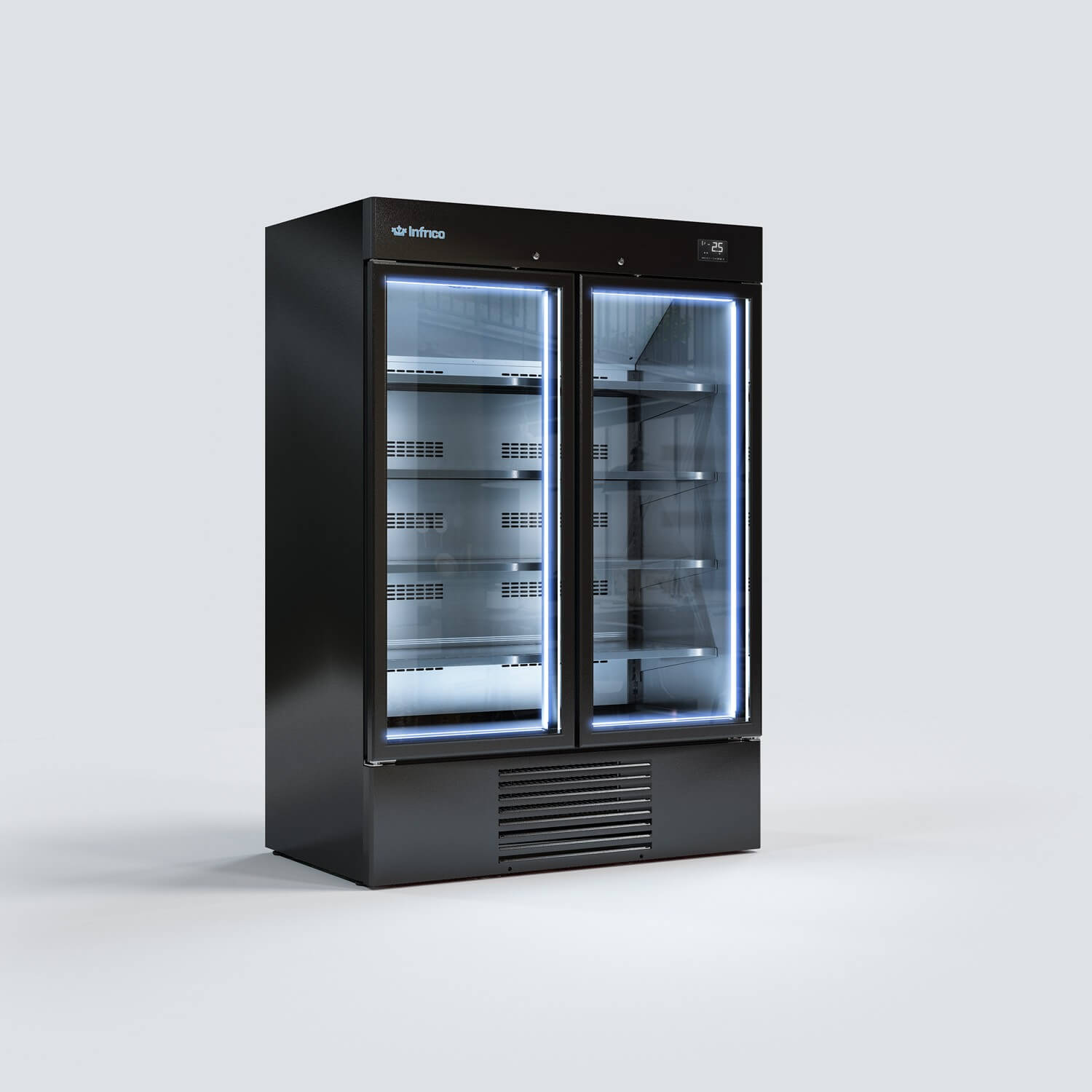 Expositor congelador 2 puertas pivotante 1300 litros INFRICO ERC130PHBT - FrigeriaHosteleria.com