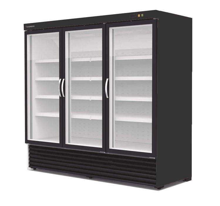 Expositor congelador de 1 a 3 puertas CORECO CVC - FrigeriaHosteleria.com