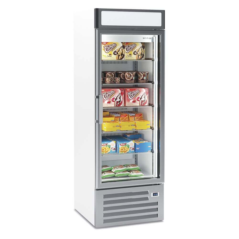 Expositor congelador refrigeración estática INFRICO NEC401FS - FrigeriaHosteleria.com