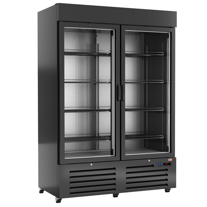 Expositor congelador supermarket 2 puertas 1000 litros ACCH - 952V - FrigeriaHosteleria.com