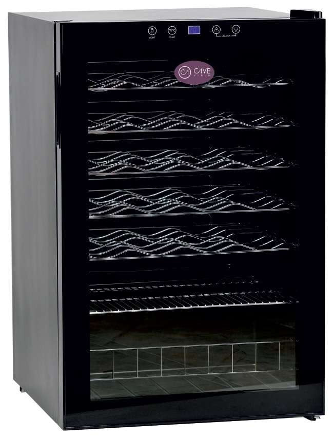 Expositor de vinos refrigerado 1 temperatura para 40 botellas CV - 40 - C - FrigeriaHosteleria.com