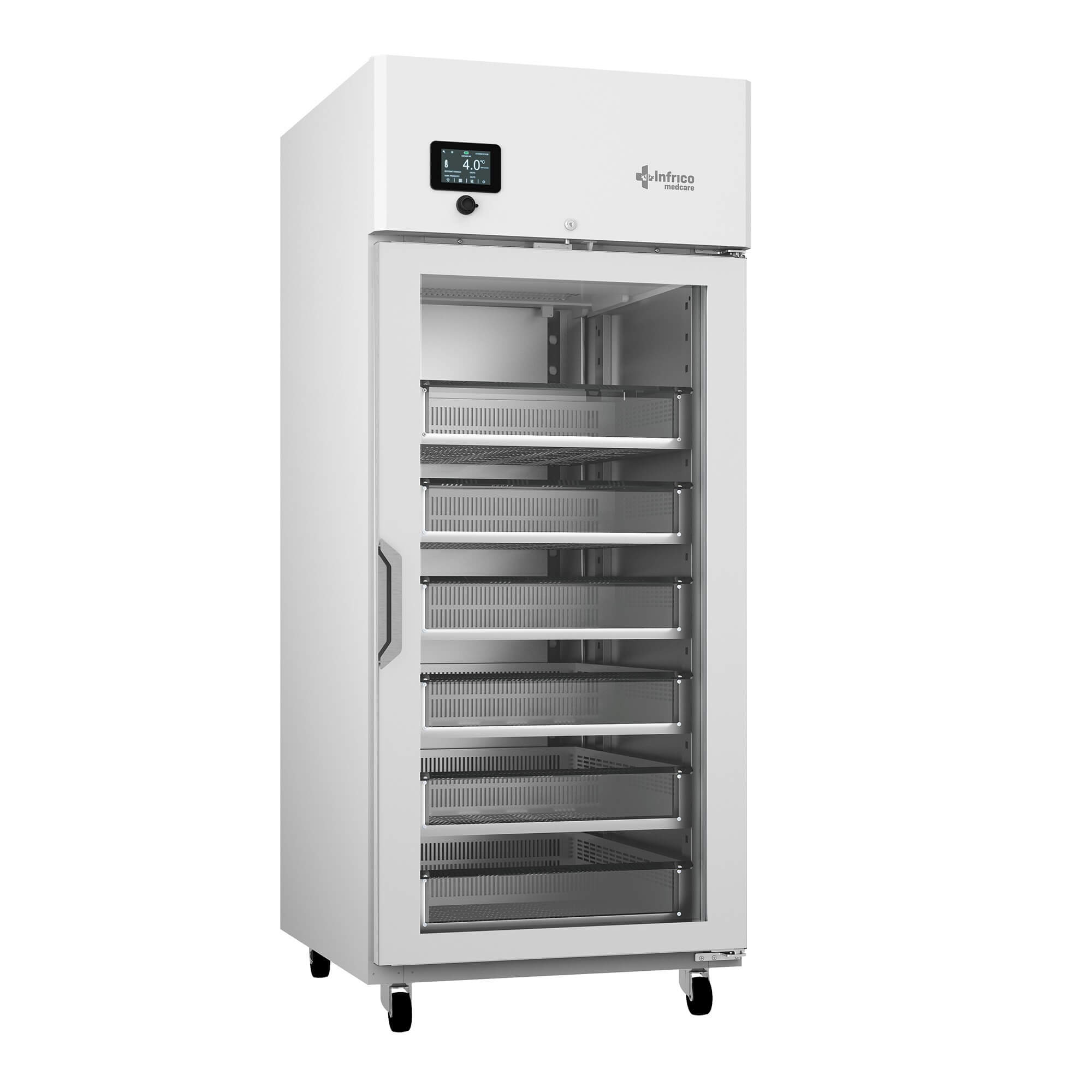 Expositor frigorífico banco de sangre 800 litros INFRICO Health Care Plus BBMD80 - FrigeriaHosteleria.com