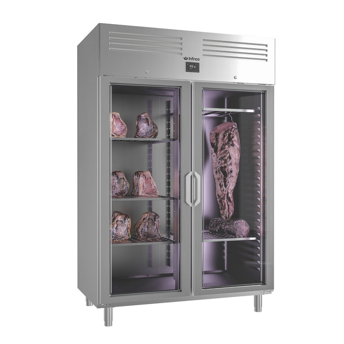 Expositor madurador de carne 1300 litros INFRICO AGB1402MDA - FrigeriaHosteleria.com