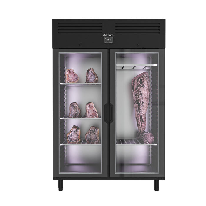 Expositor madurador de carne 1300 litros INFRICO AGB1402MDAB - FrigeriaHosteleria.com
