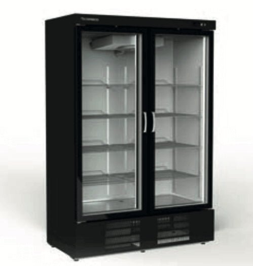 Expositor refrigerado 2 puertas abatibles 1200 litros CORECO EBR - 1302 - FrigeriaHosteleria.com