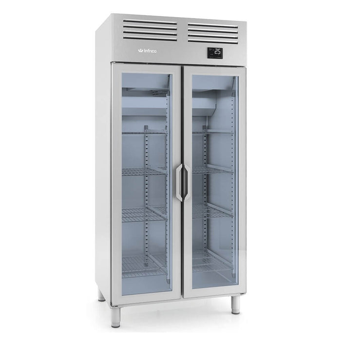 Expositor refrigerado 2 puertas INFRICO AGN600CR - FrigeriaHosteleria.com
