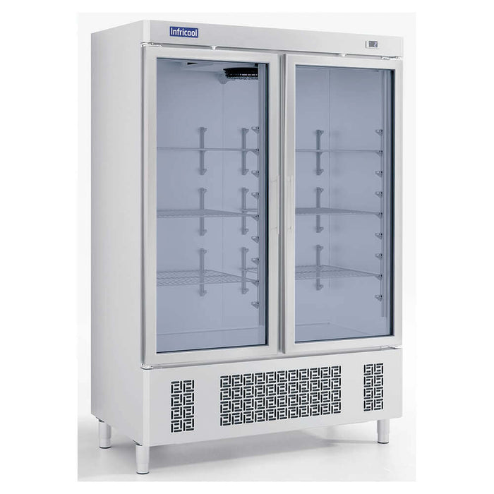 Expositor refrigerado 2 puertas INFRICO I - Line IAN1002CR - FrigeriaHosteleria.com