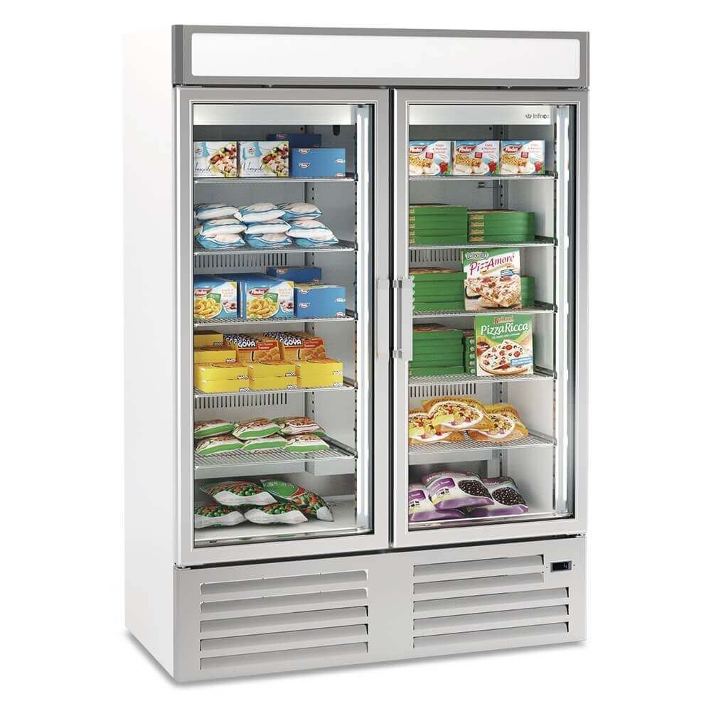 Expositor refrigerado 2 puertas INFRICO NEC1002RV - FrigeriaHosteleria.com