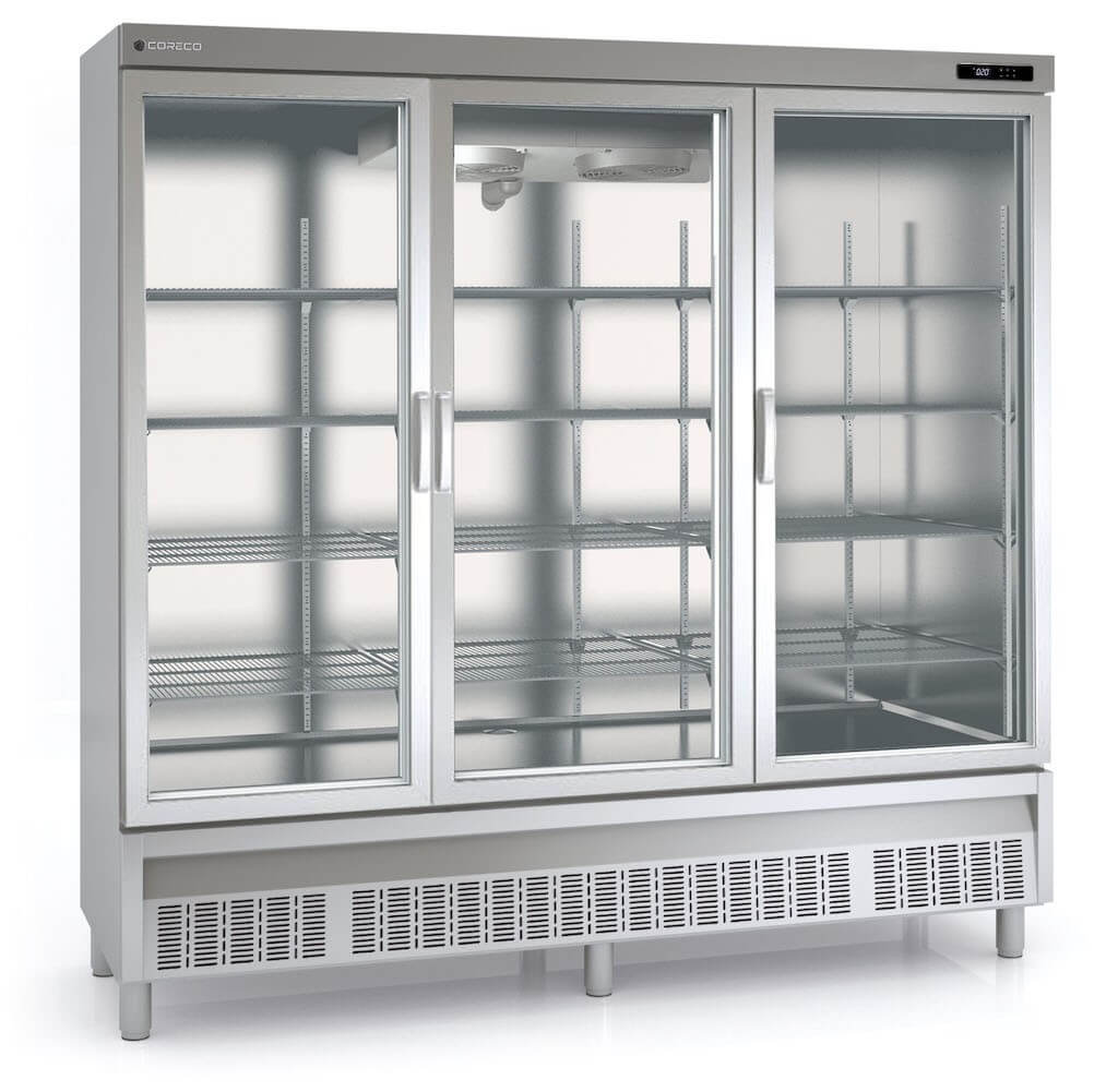 Expositor refrigerado 3 puertas 1900 litros CORECO ACRV - 2003 - FrigeriaHosteleria.com