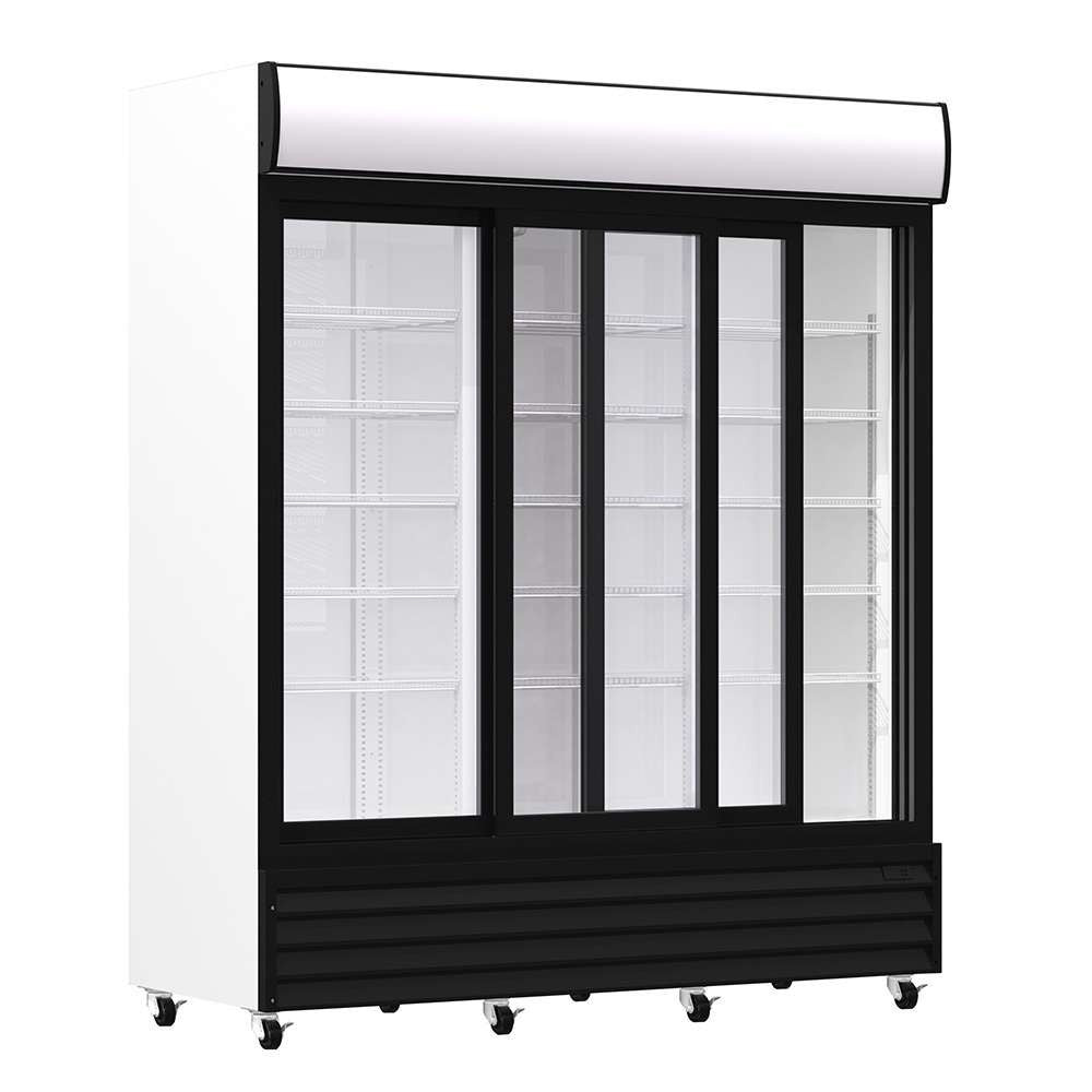 Expositor refrigerado 3 puertas corredera 1600 litros CST1600S - FrigeriaHosteleria.com