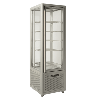 Expositor refrigerado 4 caras cristal 360 litros Tecfrigo Snelle 360G