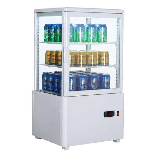 Expositor refrigerado 4 caras sobremesa XC58L - B - FrigeriaHosteleria.com