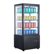 Expositor refrigerado 4 caras XC78L - N - FrigeriaHosteleria.com