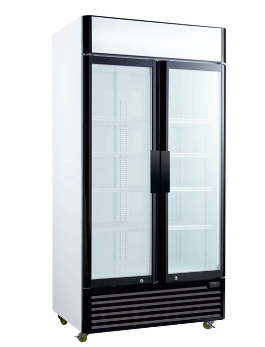 Expositor refrigerado 800 litros 2 puertas CSD800 - FrigeriaHosteleria.com