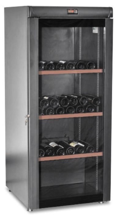 Expositor refrigerado de vinos 142 a 264 botellas Masquefrío Elegance - FrigeriaHosteleria.com