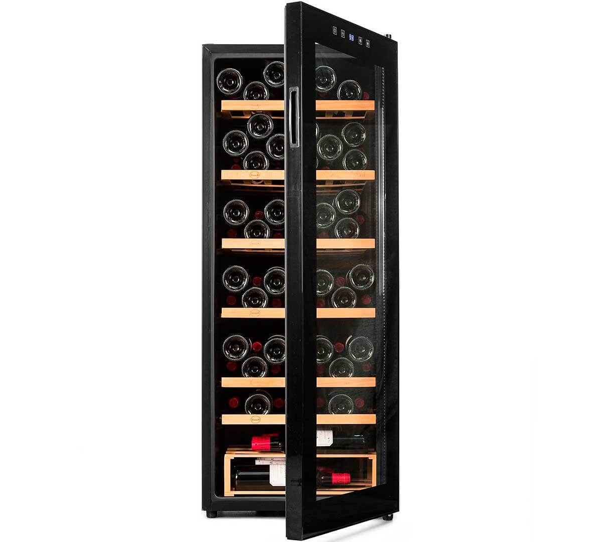 Expositor refrigerado de vinos 16 a 96 botellas Masquefrío PRO - FrigeriaHosteleria.com