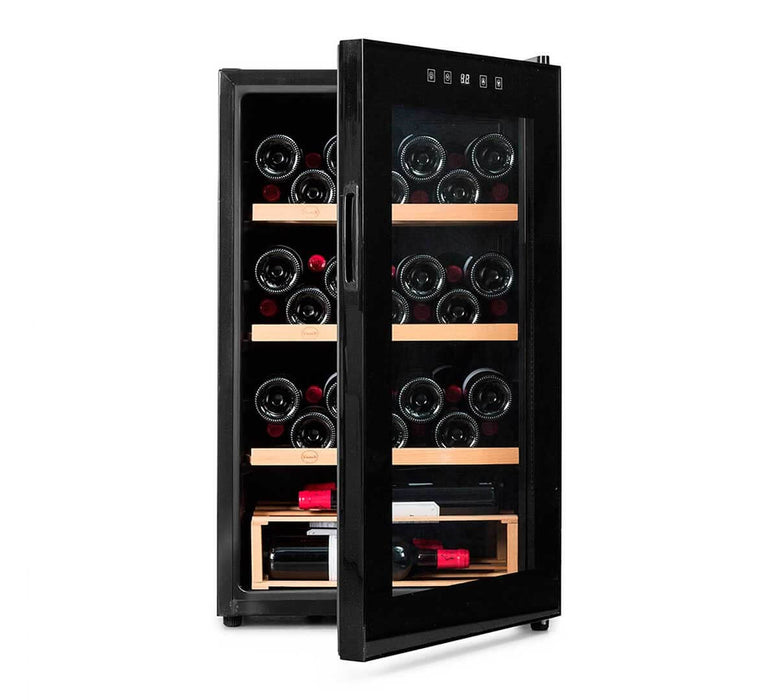 Expositor refrigerado de vinos 16 a 96 botellas Masquefrío PRO - FrigeriaHosteleria.com