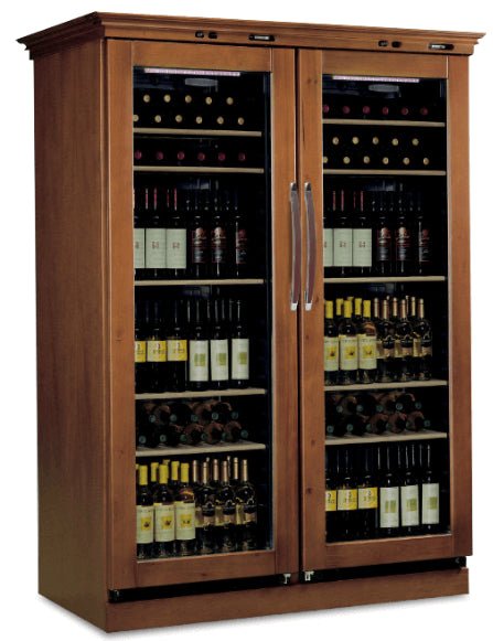 Expositor refrigerado de vinos para 212 botellas Tecfrigo Cantinetta Maxi - FrigeriaHosteleria.com
