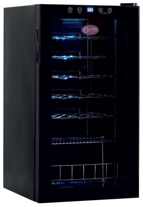Expositor refrigerado de vinos para 28 botellas CV - 28 - C - FrigeriaHosteleria.com