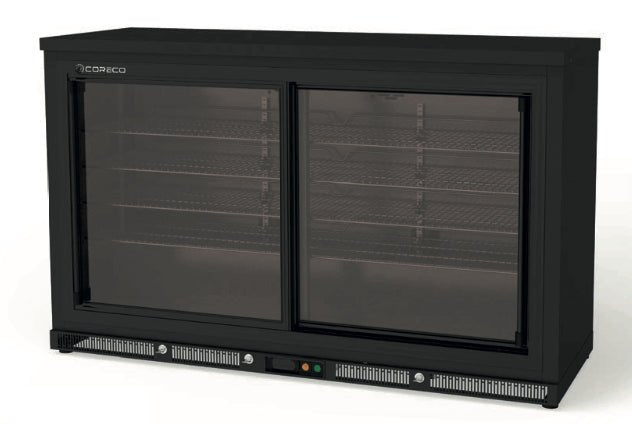 Expositor refrigerado de vinos puertas corredera CORECO ERHWS - FrigeriaHosteleria.com
