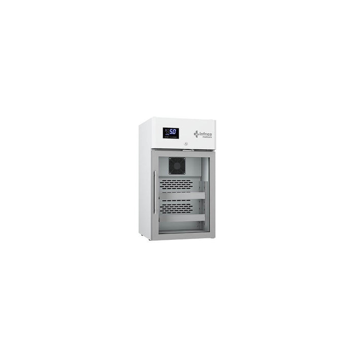 Expositor refrigerado laboratorio 70 litros INFRICO Lab Care LER08G - FrigeriaHosteleria.com