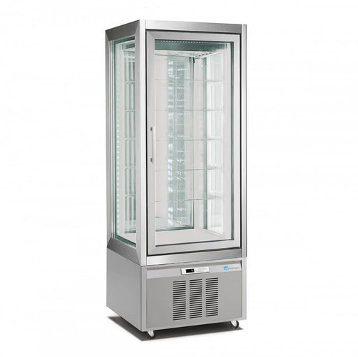 Expositor refrigerado pastelería 4 caras cristal INFRICO LO3702 - FrigeriaHosteleria.com